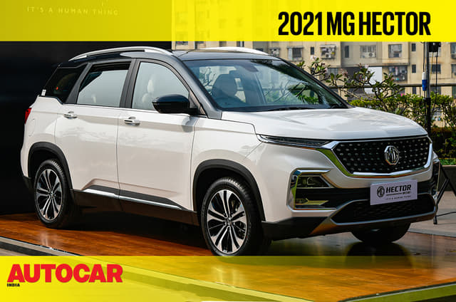 2021 MG Hector facelift, Hector Plus 7-seat first look video