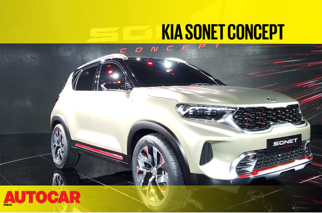 Kia Sonet concept first look video