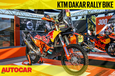 KTM Dakar Rally Bike first look video