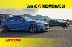 Autocar Drag Day: 525hp BMW M3 vs 650hp Ford Mustang GT D...
