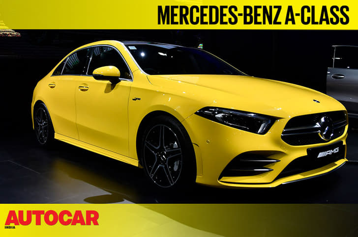 Mercedes-Benz A-class sedan first look video