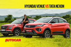 2020 Tata Nexon vs Hyundai Venue petrol comparison video