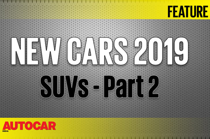 New Cars for 2019 - SUVs Part 2 video