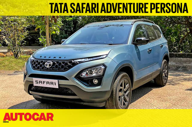 2021 Tata Safari Adventure Persona first look video