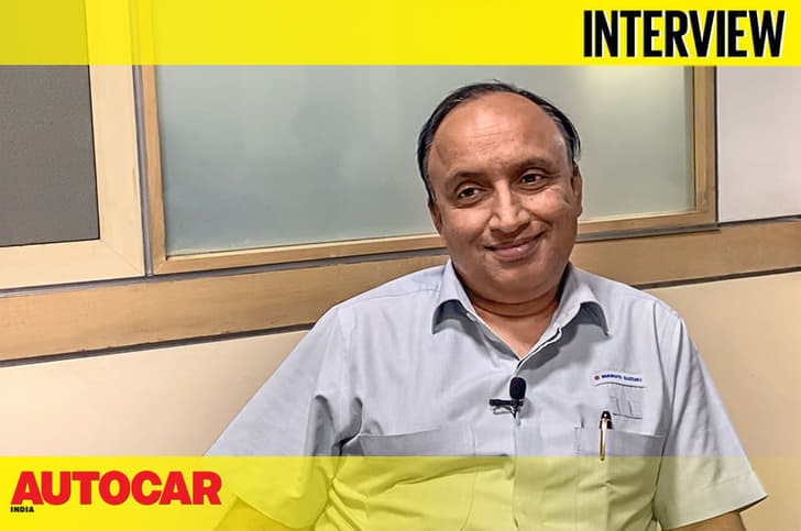 Shashank Srivastava, Executive Director, Maruti Suzuki video interview