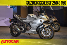 2019 Suzuki Gixxer SF 250, 150 first look video