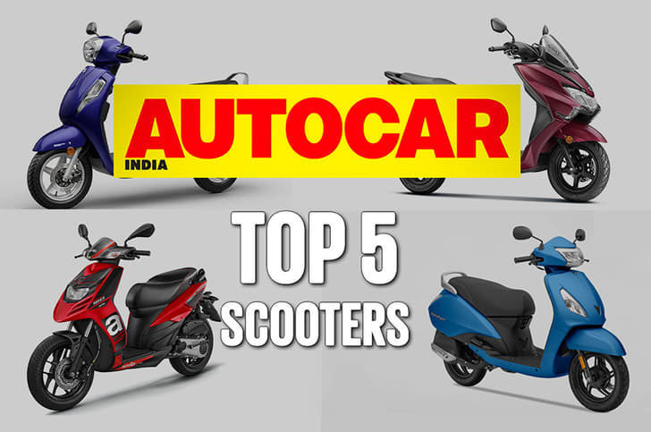 Video: Top 5 scooters currently on sale in India