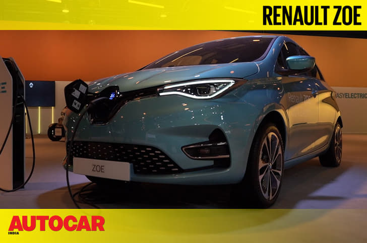 Renault Zoe EV first look video