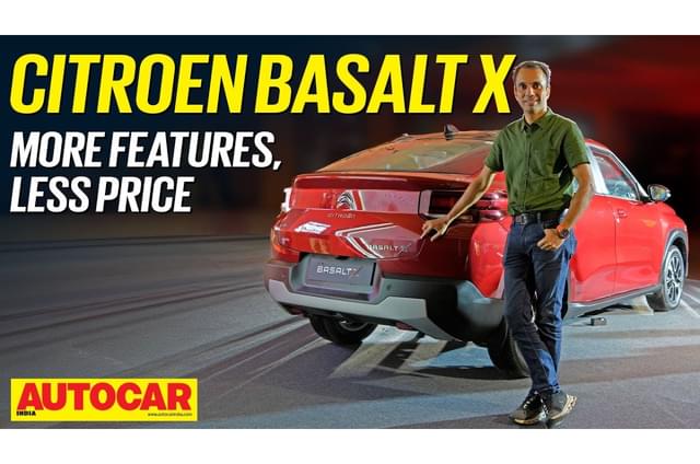 Citroen Basalt X walkaround video