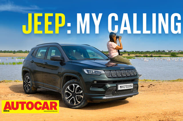 A drive to the Rann in a Jeep Compass - video