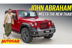 John Abraham meets the 2025 Mahindra Thar: video