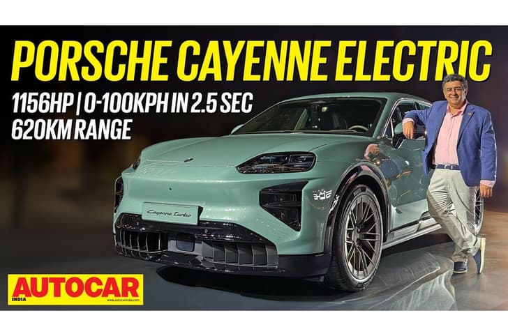 Porsche Cayenne Electric first look video