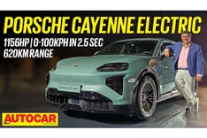 Porsche Cayenne Electric first look video