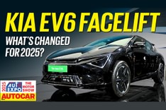 Kia EV6 facelift Auto Expo 2025 walkaround video