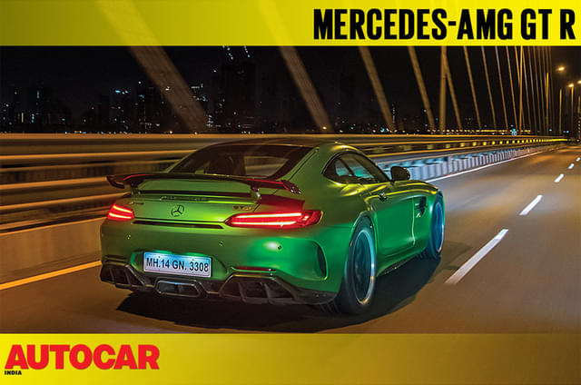 Fly By Night - Mercedes-AMG GT R in Mumbai video