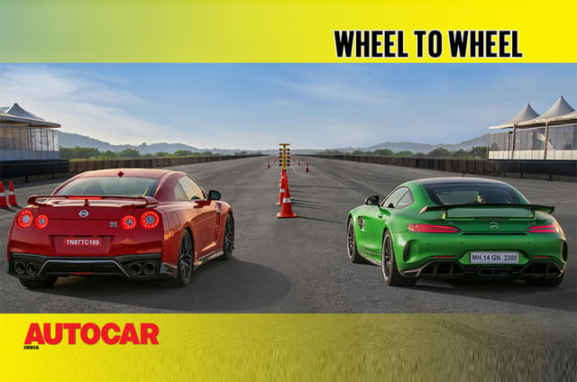 Drag Race: Mercedes-AMG GT R vs Nissan GT-R