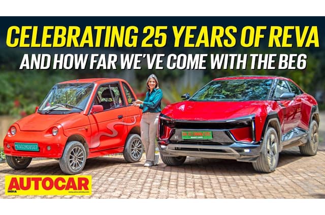 Mahindra BE 6 meets the Reva video