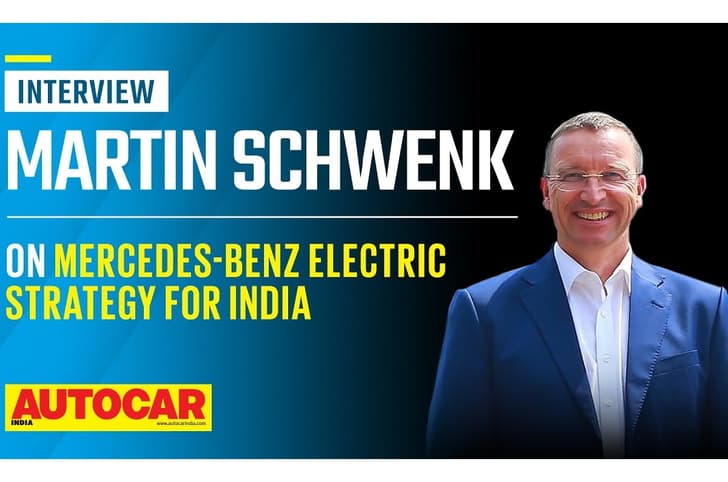 Martin Schwenk on Mercedes-Benz's electric strategy for India