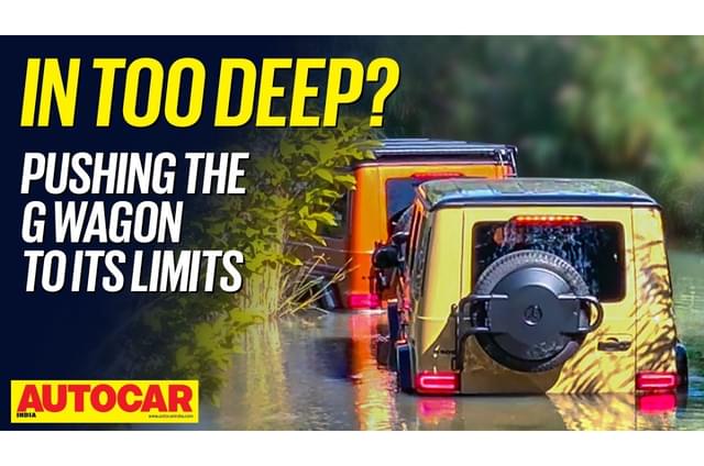 Mercedes G Wagon off-road experience video