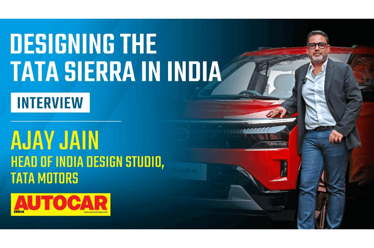 Ajay Jain on design, challenges and inspiration behind new Tata Sierra