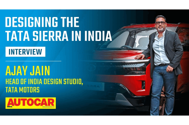 Ajay Jain on design, challenges and inspiration behind new Tata Sierra