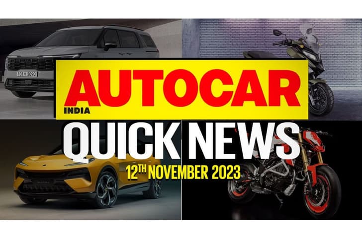 Quick News Video, November 12, 2023