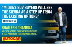Shailesh Chandra on the return of the Tata Sierra and exp...
