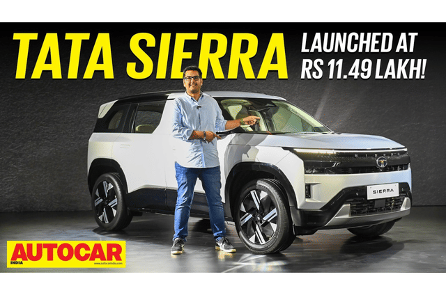 2025 Tata Sierra first look video
