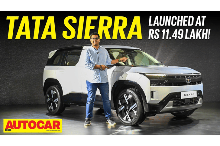 2025 Tata Sierra first look video