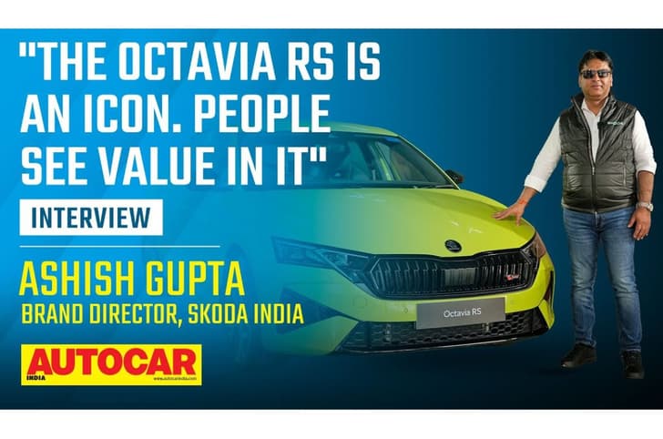 Ashish Gupta on demand for Skoda Octavia RS, India 2.0 RS models and more