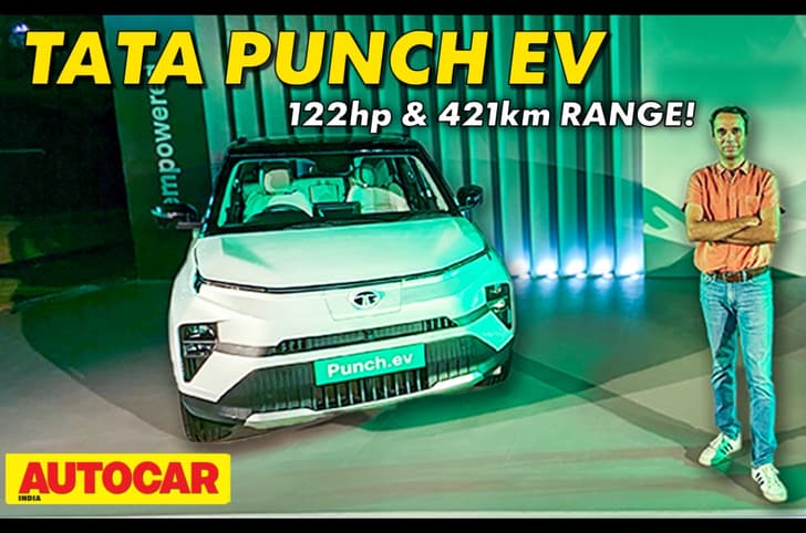 Tata Punch EV walkaround video
