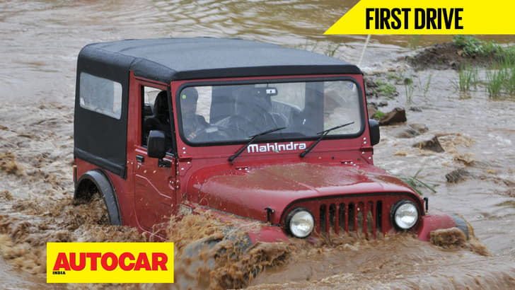 Mahindra Thar facelift video review