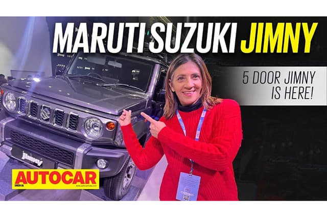 Auto Expo 2023: Maruti Suzuki Jimny 5-door walkaround video