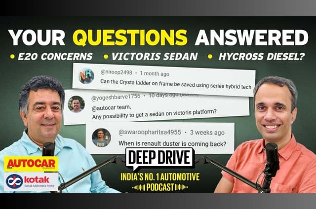 Deep Drive Podcast: Ethanol fuel mileage drop, future Maruti hybrids and your top questions answered
