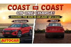 Coast to coast in an Audi Q8 e-tron Sportback video