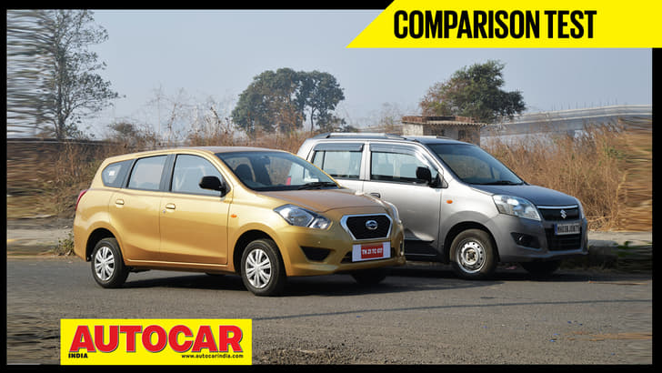 Datsun Go+ VS Maruti WagonR video comparison