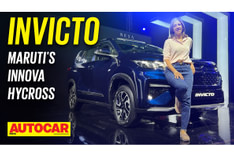 Maruti Suzuki Invicto walkaround video