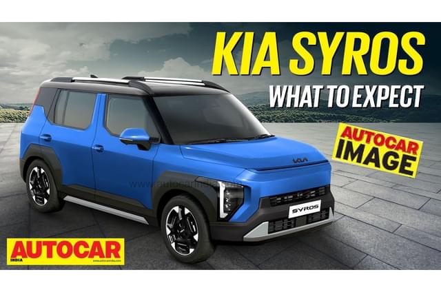 Kia Syros: What to expect from the compact SUV video
