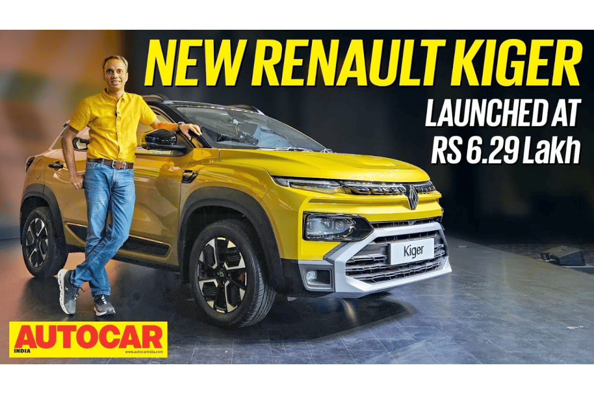 Renault Kiger facelift walkaround video