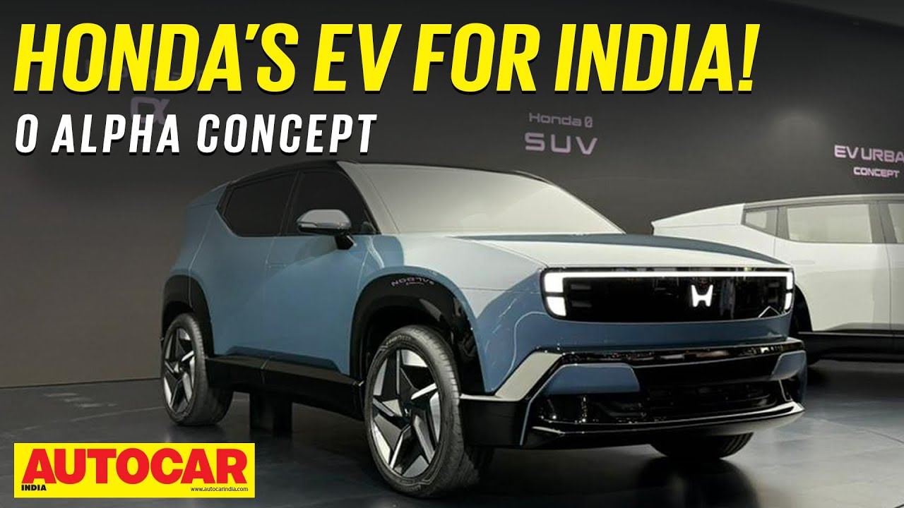 Honda 0 Alpha SUV Concept first look video
