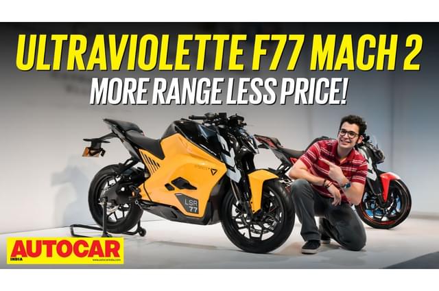 Ultraviolette F77 Mach 2 walkaround video