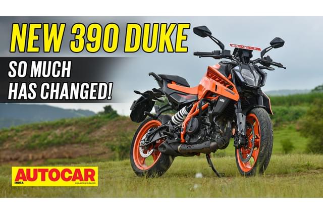 2023 KTM 390 Duke walkaround video