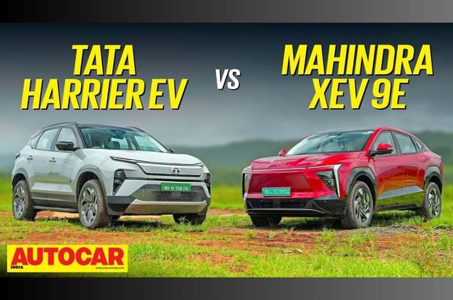 Tata Harrier EV vs Mahindra XEV 9e comparison video
