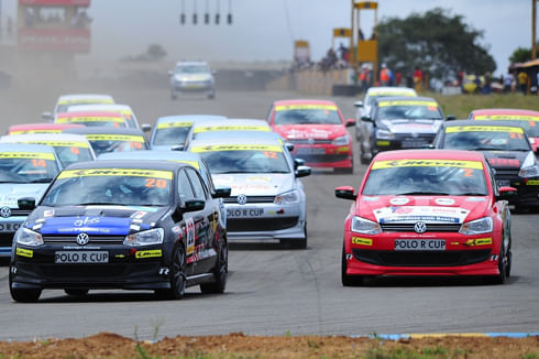 Rookies on Polo R podium