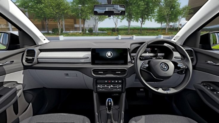 Skoda Kylaq Signature+ interior
