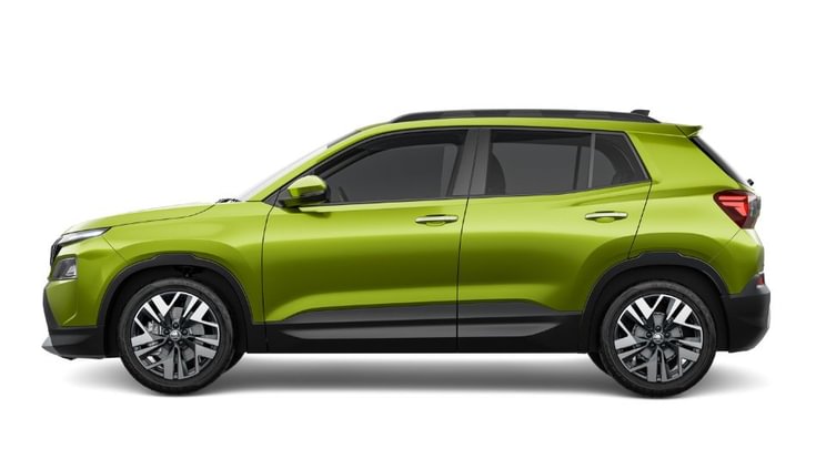 Skoda Kylaq side profile