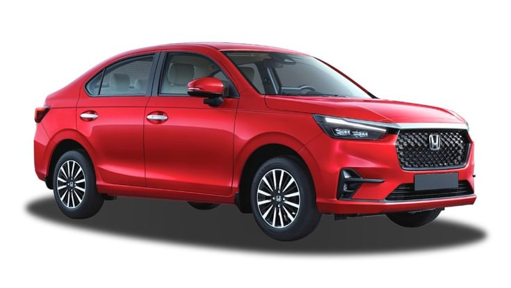 New Honda Amaze front quarter