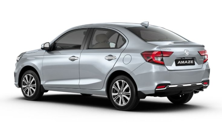 Old Honda Amaze rear quarter
