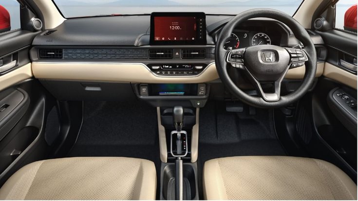New Honda Amaze interior
