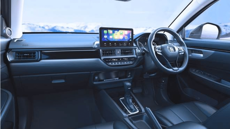 Honda Elevate Black Edition interior